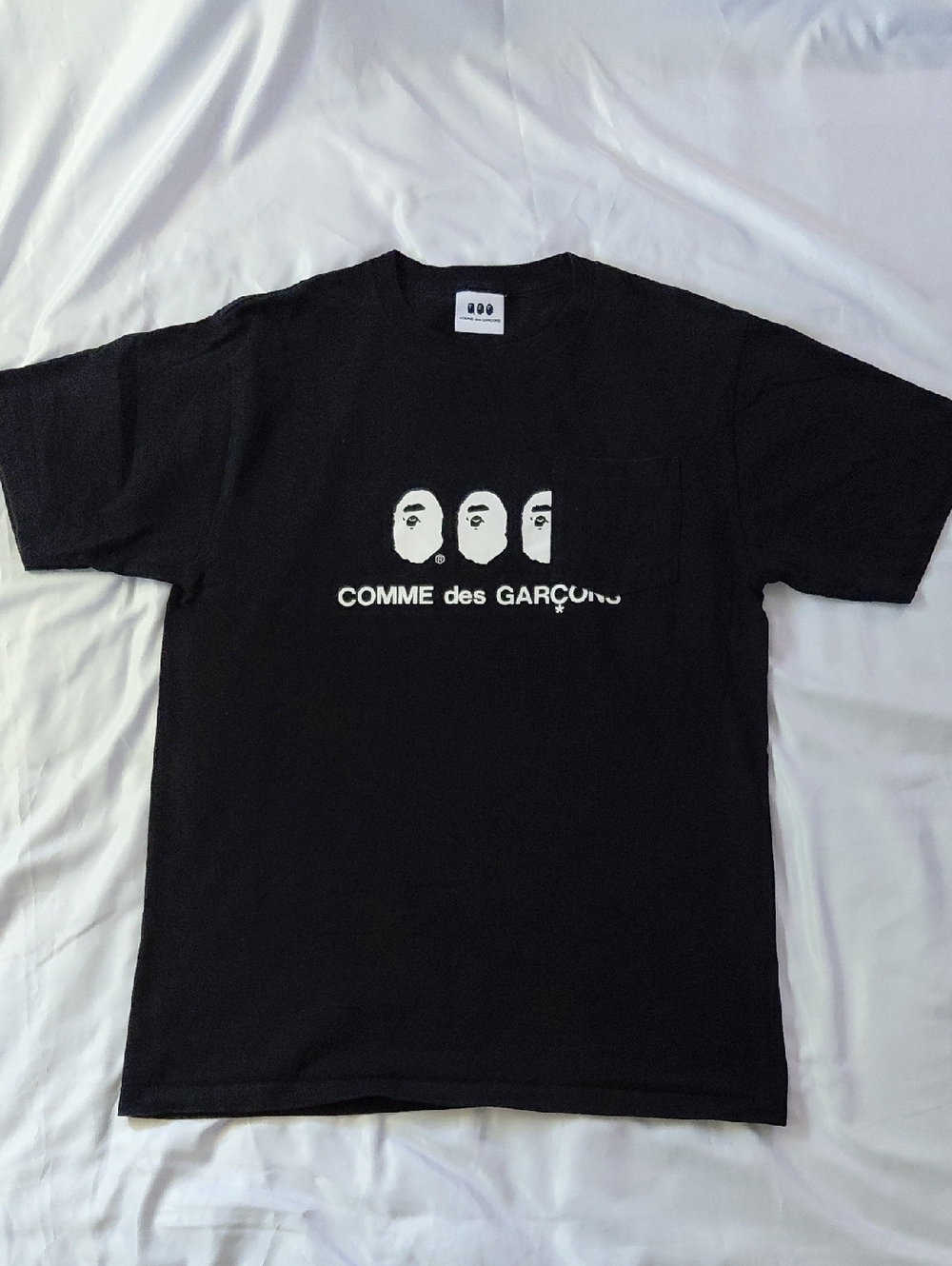 BAPE x Comme des Garçons Osaka Pocket Tee -exclusive capsule collection Mens M